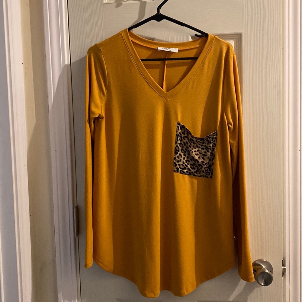Zenana womens long sleeve top